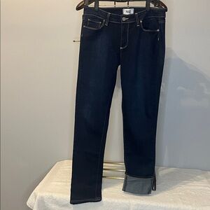 PAIGE Women's Skinny Jeans - Dark Blue